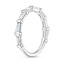 18K White Gold Memoir Baguette Diamond Ring (3/4 ct. tw.), smallside view