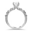 Baguette and Round Diamond Ring, smallview