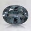 8.5x6.5mm Gray Oval Spinel
