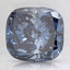 2.54 Ct. Fancy Deep Blue Cushion Lab Created Diamond