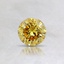 0.31 Ct. Fancy Vivid Orangy Yellow Round Diamond