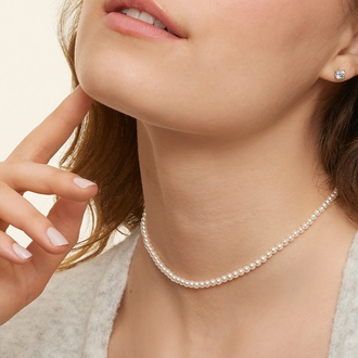 14 in. Pearl Strand Necklace