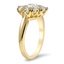 Vintage Style Cluster Halo Diamond Ring, smallview