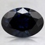 1.65 Ct. Fancy Dark Blue Oval Lab Created Diamond