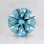 1.00 Ct. Fancy Deep Blue Round Lab Created Diamond