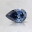 0.44 Ct. Fancy Deep Blue Pear Lab Created Diamond