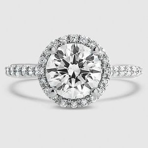 halo diamond ring