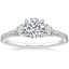 18K White Gold Ava Diamond Ring (1/2 ct. tw.), smalltop view