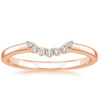 Crescent Diamond Ring Image