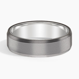 Endeavor 6.5mm Wedding Ring in 18K White Gold