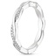 Platinum Petite Twisted Vine Eternity Diamond Ring (1/5 ct. tw.), smallside view