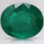 10x8.1mm Premium Oval Emerald