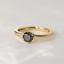 Platinum Hex Black Diamond Signet Ring (1/2 ct. tw.), smalladditional view 3