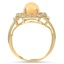 The Louisette Ring, smallside view