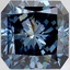 5.71 Ct. Fancy Deep Blue Radiant Lab Created Diamond
