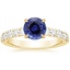 18KY Sapphire Luxe Anthology Diamond Ring (1/2 ct. tw.), smalltop view