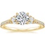 18K Yellow Gold Ava Diamond Ring (1/2 ct. tw.), smalltop view