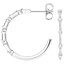 18K White Gold Aimee Large Diamond Hoop Earrings (1/3 ct. tw.), smalladditional view 1