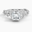 Platinum Secret Garden Diamond Ring (1/2 ct. tw.), smalltop view