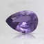 7.5x5.3mm Unheated Purple Pear Sapphire