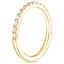 18K Yellow Gold Delicate Gemma Diamond Ring (1/6 ct. tw.), smallside view