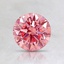 0.98 Ct. Fancy Intense Pink Round Lab Created Diamond
