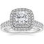Platinum Soleil Diamond Ring with Luxe Ballad Diamond Ring (1/4 ct. tw.)