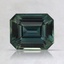 6.8x5.6mm Premium Teal Emerald Montana Sapphire