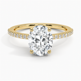 18K Yellow Gold Liana Diamond Ring