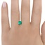 6.5x6.3mm Asscher Colombian Emerald, smalladditional view 1