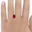 9.5x7.4mm Oval Greenland Ruby, smalladditional view 1