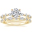 18K Yellow Gold Versailles Diamond Bridal Set (3/4 ct. tw.)