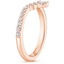 14K Rose Gold Luxe Lunette Diamond Ring (1/3 ct. tw.), smallside view