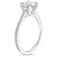 18K White Gold Luxe Lissome Diamond Ring (1/5 ct. tw.), smallside view
