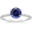 Sapphire Karina Diamond Ring (1/3 ct. tw.) in 18K White Gold
