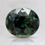 7.6x6.7mm Unheated Color Change Oval Sapphire