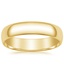 Yellow Gold 5mm Slim Profile Wedding Ring 