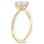 18K Yellow Gold Viviana Diamond Ring (1/4 ct. tw.), smallside view