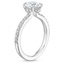 Platinum Cecilia Diamond Ring (1/3 ct. tw.), smallside view