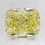2.01 Ct. Fancy Intense Yellow Cushion Diamond