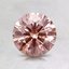 0.97 ct. Lab Created Fancy Intense Pink Round Diamond