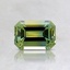 6x4.3mm Green Emerald Montana Sapphire