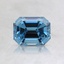 0.77 Ct. Fancy Intense Blue Emerald Lab Created Diamond