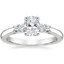 Oval Diamond Trellis Engagement Ring 