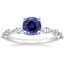 18KW Sapphire Joelle Diamond Ring (1/3 ct. tw.), smalltop view