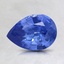 8x6mm Blue Pear Sapphire