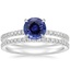 18KW Sapphire Luxe Viviana Diamond Bridal Set (1/2 ct. tw.), smalltop view