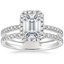 Platinum Linnia Halo Diamond Ring (2/3 ct. tw.), smalltop view