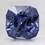 7.6mm Unheated Blue Modified Radiant Sapphire