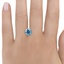 3.20 Ct. Fancy Vivid Blue Round Lab Created Diamond, smalladditional view 1